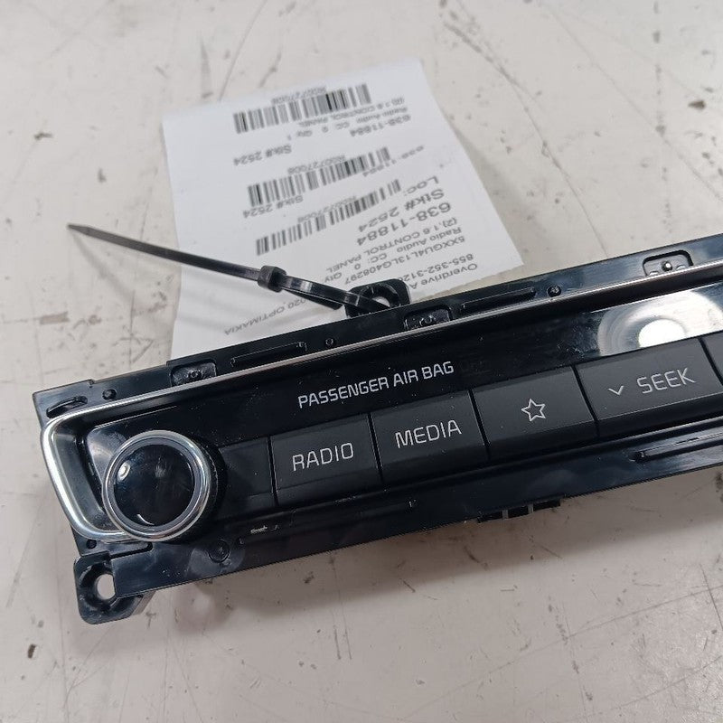 Audio Equipment Radio Control Panel US Market Fits 19-20 Kia Optima  O