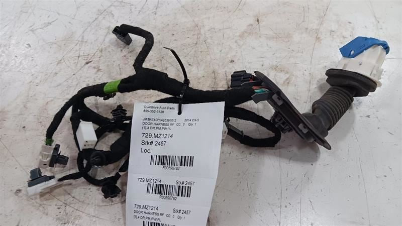 Mazda CX-5 Door Harness Wire Wiring Right Passenger Front  2013 2014 2