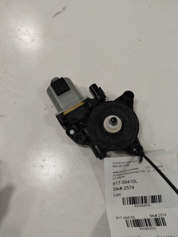 Left Rear Power Window Motor Fits 16-21 Hyundai Tucson