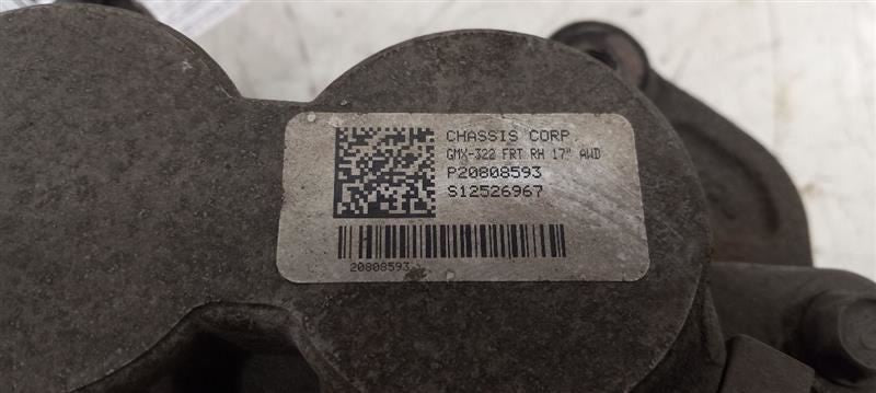 15851351 Brake Caliper Right Front Coupe Base Opt JE5 RWD Driver Left Fits 08-14 CTS 