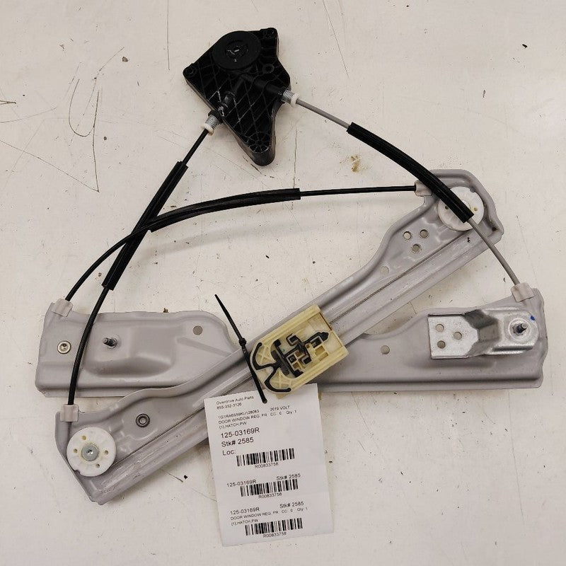 Passenger Right Front Window Regulator Track Fits 16-19 Chevy Volt OEM
