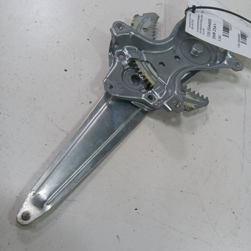 Passenger Right Rear Window Regulator Track Sedan Fits 14-19 Toyota Co