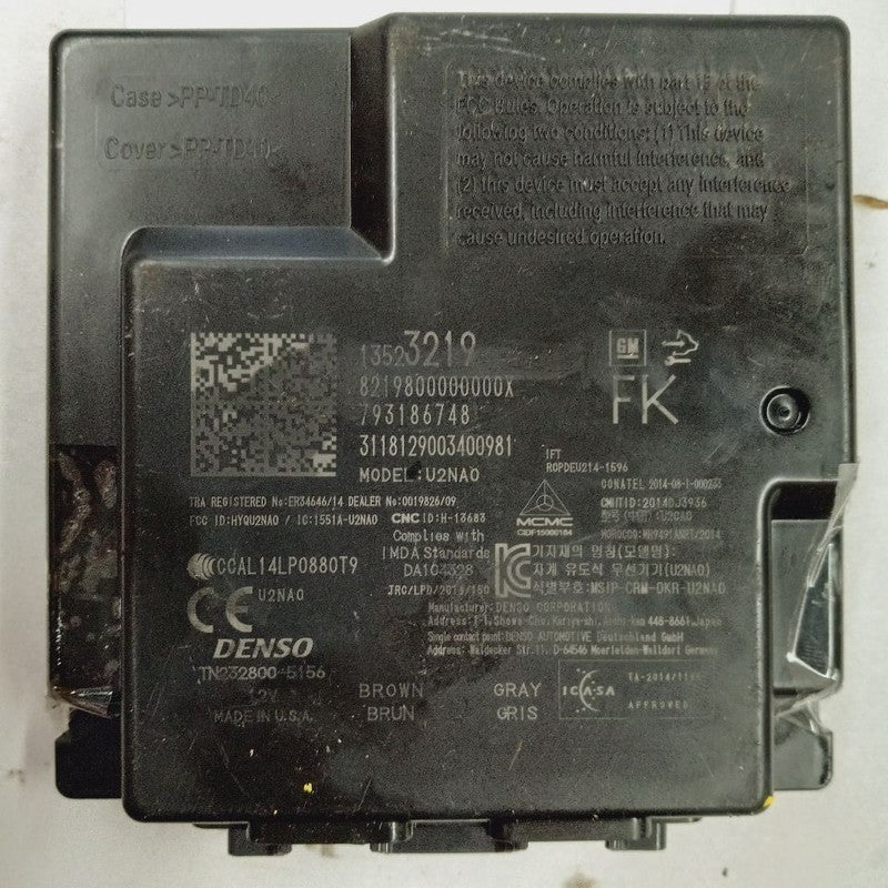 Theft-locking Keyless Entry Control Module Fits 17-19 Buick Envision