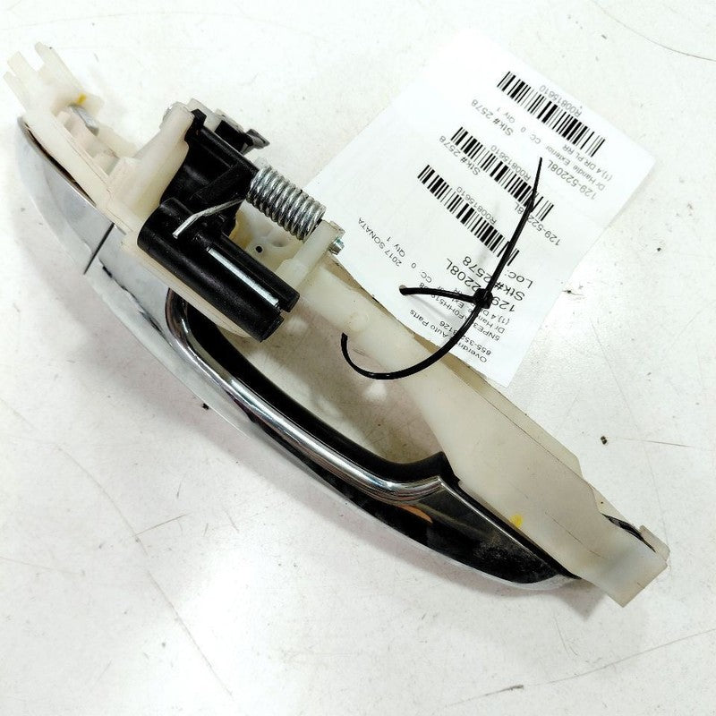 Left Rear  Door Handle Exterior Fits 15-19 Hyundai Sonata OEM