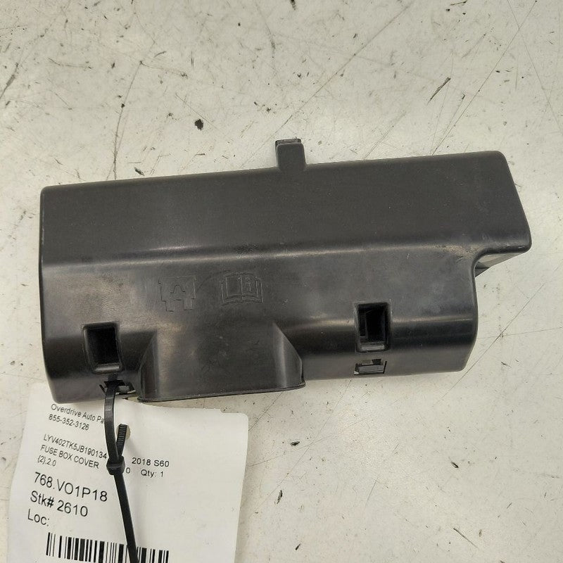 Volvo S60 Fuse Box Cover 2018 2017 2016