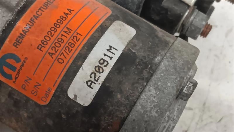 56029698AA Engine Starter Motor Turbo Fits 13-16 Dodge Dart