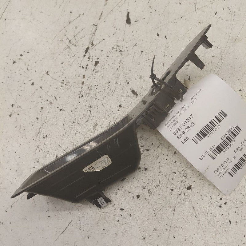 Ford Edge Window Switch Bezel Trim Right Rear  2018 2017 2016 2015