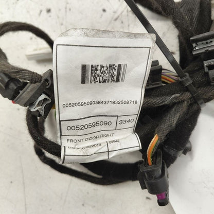 2018 Fiat 500 X Model Door Harness Wire Wiring Right Passenger Front