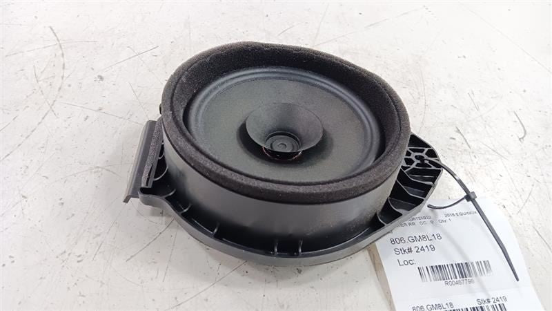 Chevrolet Equinox Speaker Right Passenger Rear 2018 2019