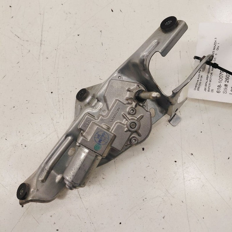 Rear Wiper Motor Hatchback Fits 19-23 Mazda 3