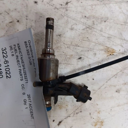 Fuel Injection Injector 1.6L Fits 12-17 Hyundai Accent