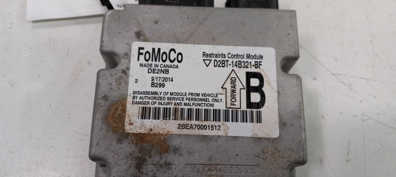 D2BZ14B321D Collison Module Thru 03/19/17 Without Turbo 14-17 Ford Fiesta 