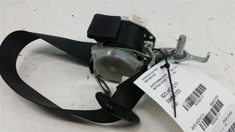 Honda Civic Seat Belt Strap Retractor Right Passenger Rear Back OEM 2010 2011