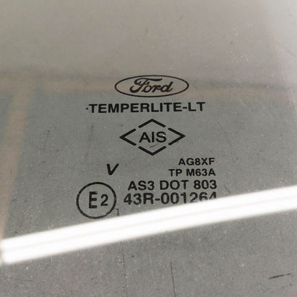 Passenger Rear Door Glass Window With Privacy Tint Fits 18-22 Ford Eco