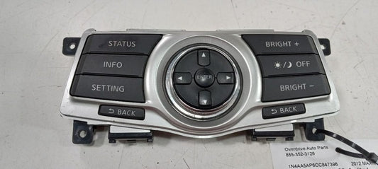 Screen Information Screen Control Fits 09-14 MAXIMA 