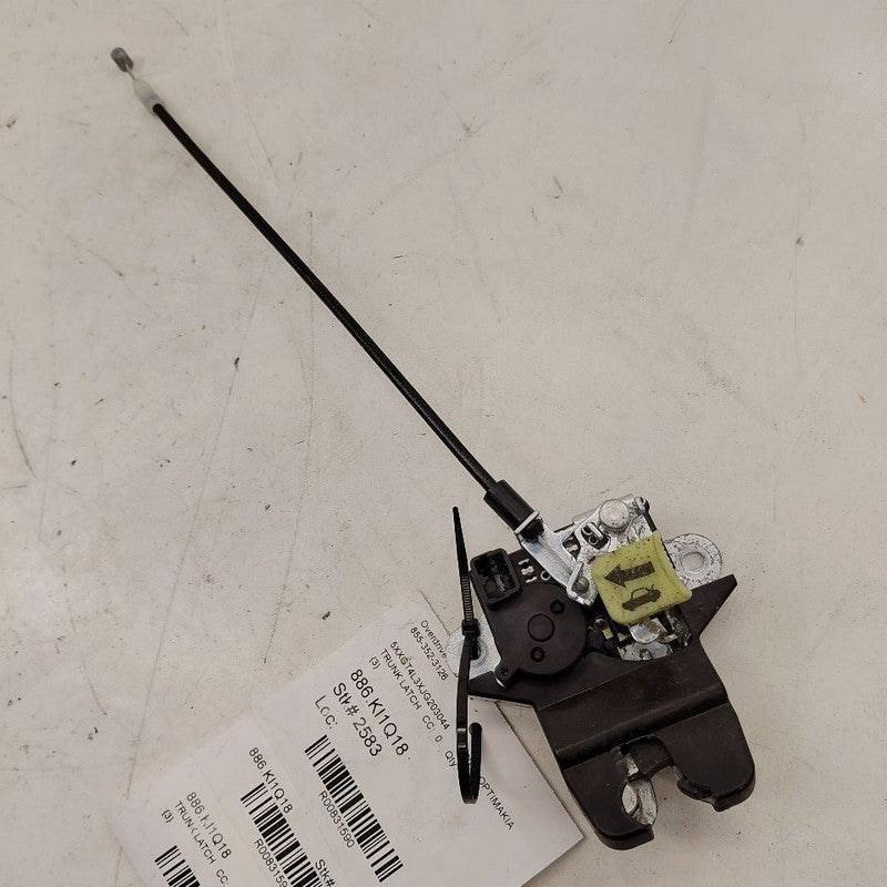 Kia Optima Trunk Latch  2018 2017 2016 OEM