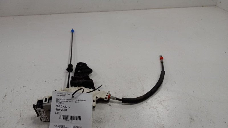 Dodge Journey Door Latch Lock Right Passenger Rear 2012 2013 2014 2015