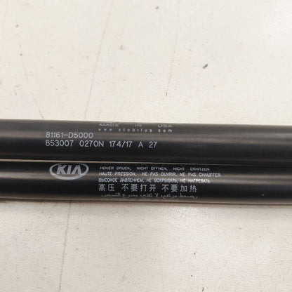 Kia Optima Hood Strut Shock Support  2018 2017 2016 OEM