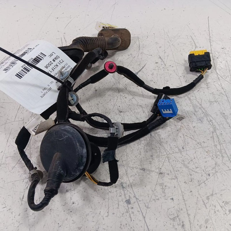Kia Forte Door Harness Wire Wiring Left Rear  2015 2016 2017 2018