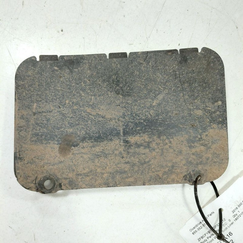 Fiat 500 Front Wheel Arch Liner {18072109} 2016 2017 2018 OEM