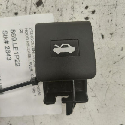 Lexus NX350 Hood Latch Release Handle Lever Switch  2022 2023 2024 202
