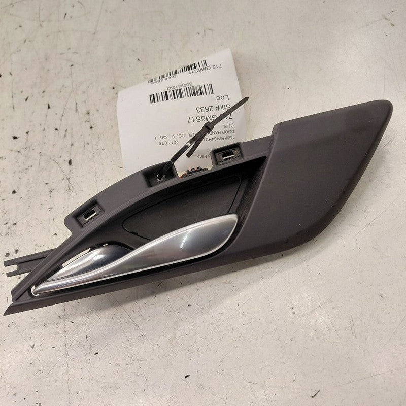 Cadillac CT6 Door Handle Left Driver Rear Interior Inside  2018 2017 2