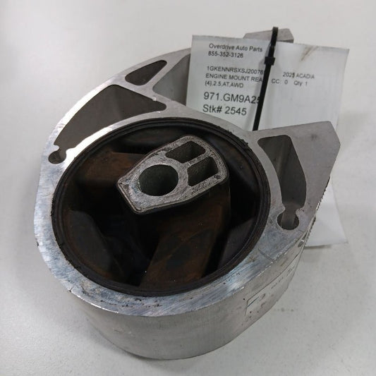 2025 GMC Acadia 2.5 Engine Motor Mount Rear Back 