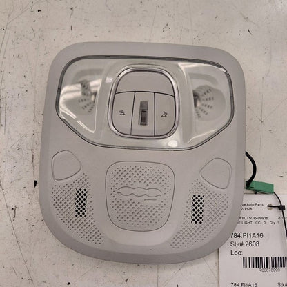 Fiat 500 X Model   Dome Light Roof Lamp  2016 2017