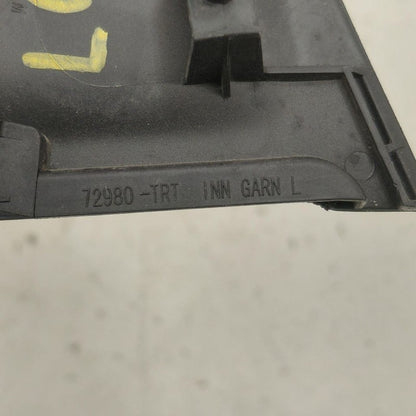 Honda Clarity Left Rear Corner Window Door Trim {72980TRT} 2018 2019 2