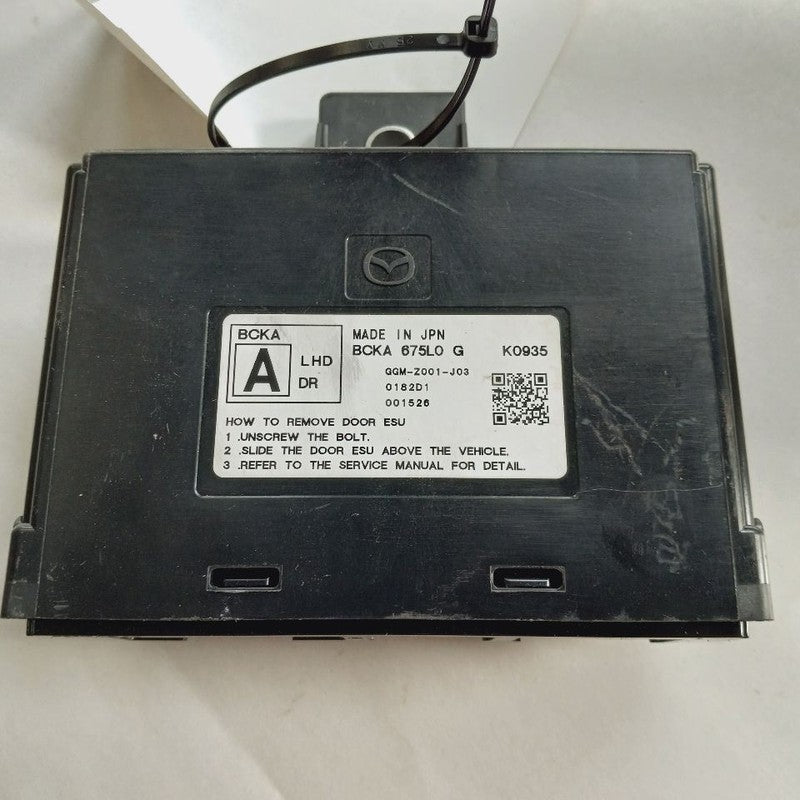 Mazda 3 Driver Left Front Door Control Module {BCKA675L0G} 2023 2022 2