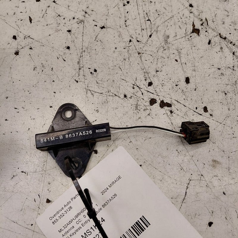 Mitsubishi Mirage Keyless Entry Antenna Module {8637A526} 2024 2023 20