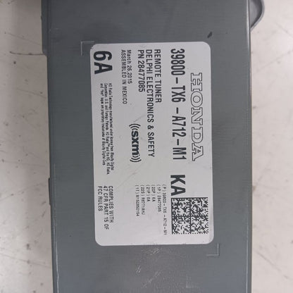 Audio Equipment Radio Satellite Receiver Fits 16-18 Acura ILX OEM