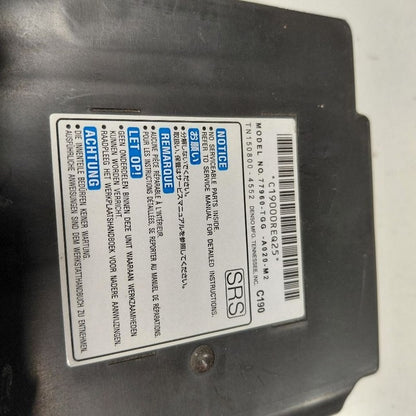 77960TGGA02 Computer Control Module Front Center Console Hatchback Fits 17-21 Honda Civic