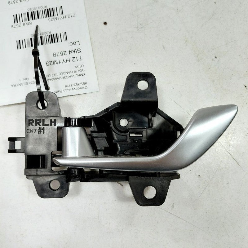 Hyundai Elantra Door Handle Left Driver Rear Interior Inside 2024 2023