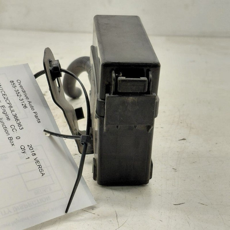 Engine Fuse Relay Junction Box Hatchback Note Fits 13-19 Nissan Versa