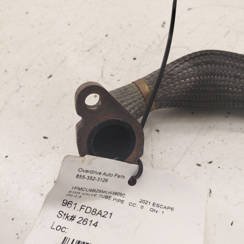 Ford Escape EGR Valve Tube Pipe Exhaust Line  2020 2021 2022