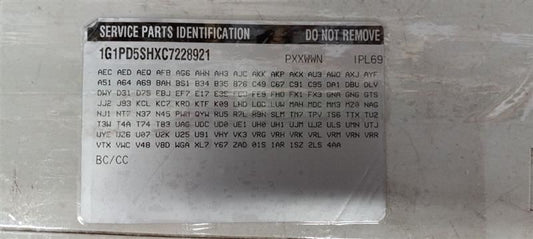 Coil Spring Rear VIN P 4th Digit Limited Fits 11-16 CRUZE OEM