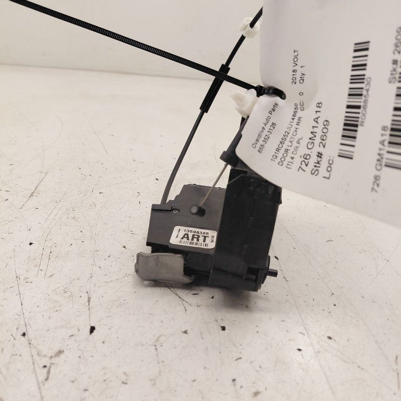 Chevy Volt Door Latch Lock Right Passenger Rear  2019 2018 2017 2016
