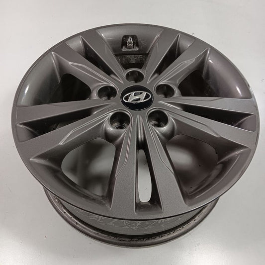 52910F2200 Wheel 16x6-1/2 Aluminum Alloy Rim Sedan Fits 17-18 Hyundai Elantra 
