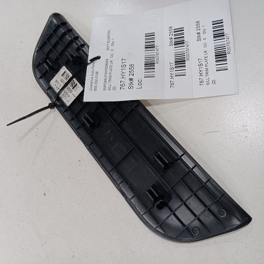 Hyundai Elantra Sill Trim Plate Door Jam Threshold Left Driver Rear  2017 2018 