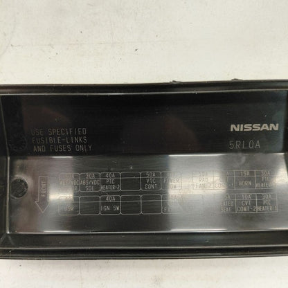 Nissan Versa Fuse Box Cover {5RL0A} 2024 2023 2022 2021 OEM