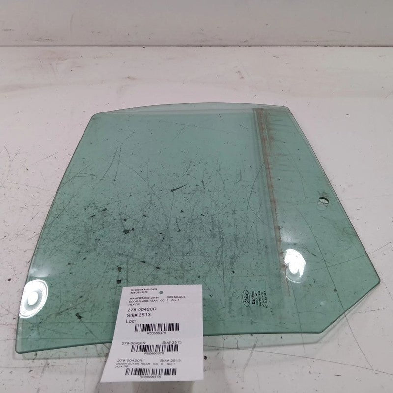 Passenger Right Rear Door Window Glass Tinted Fits 10-19 Ford Taurus O