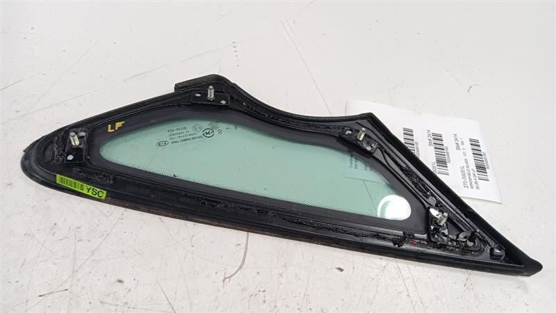 Driver Left Windshield Glass Pillar With Chrome Moulding Fits 14-18 FO