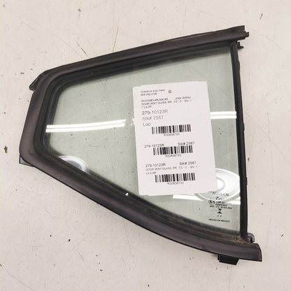 Passenger Right Rear Door Vent Glass Window Fits 20-24 Nissan Versa OE
