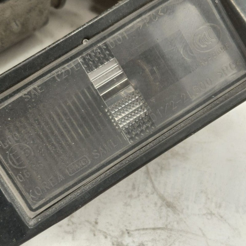 Hyundai Veloster License Plate Light Lamp  2017 2016 2015 2014