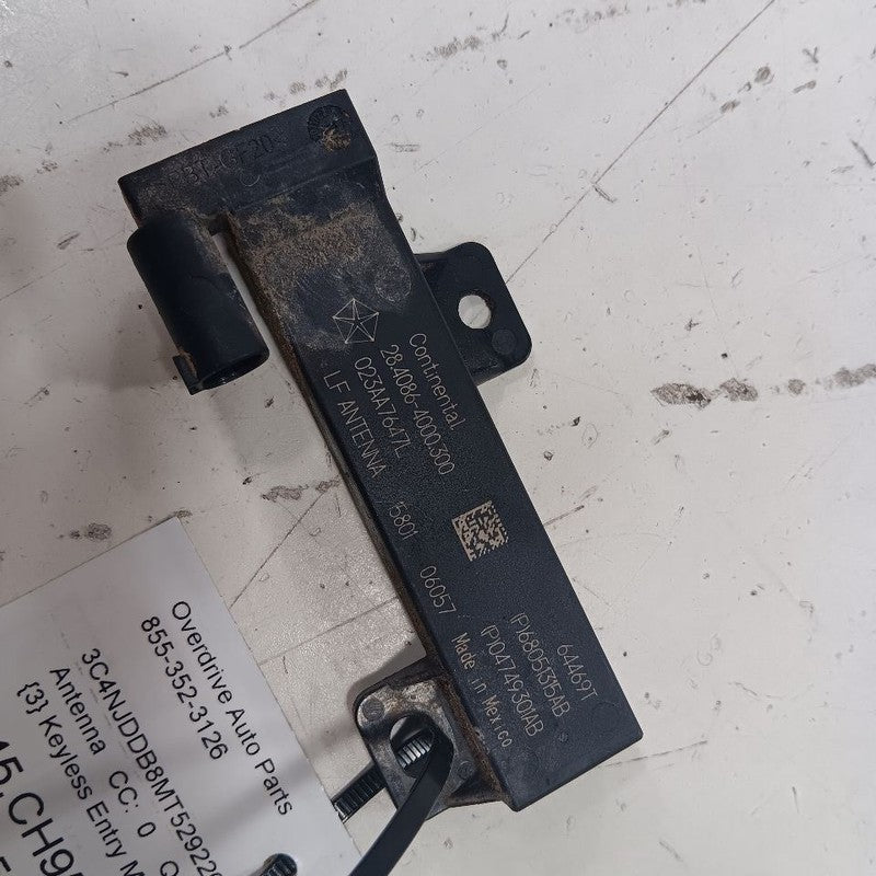 Jeep Compass Keyless Entry Antenna Module 68051315AB 2021 2020 2019 2018 2017