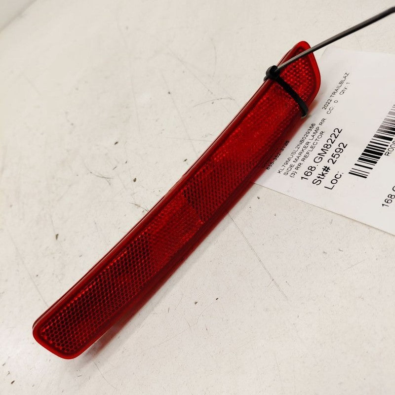 Chevy Trailblazer Passenger Right Rear Marker Reflector  2023 2022 202