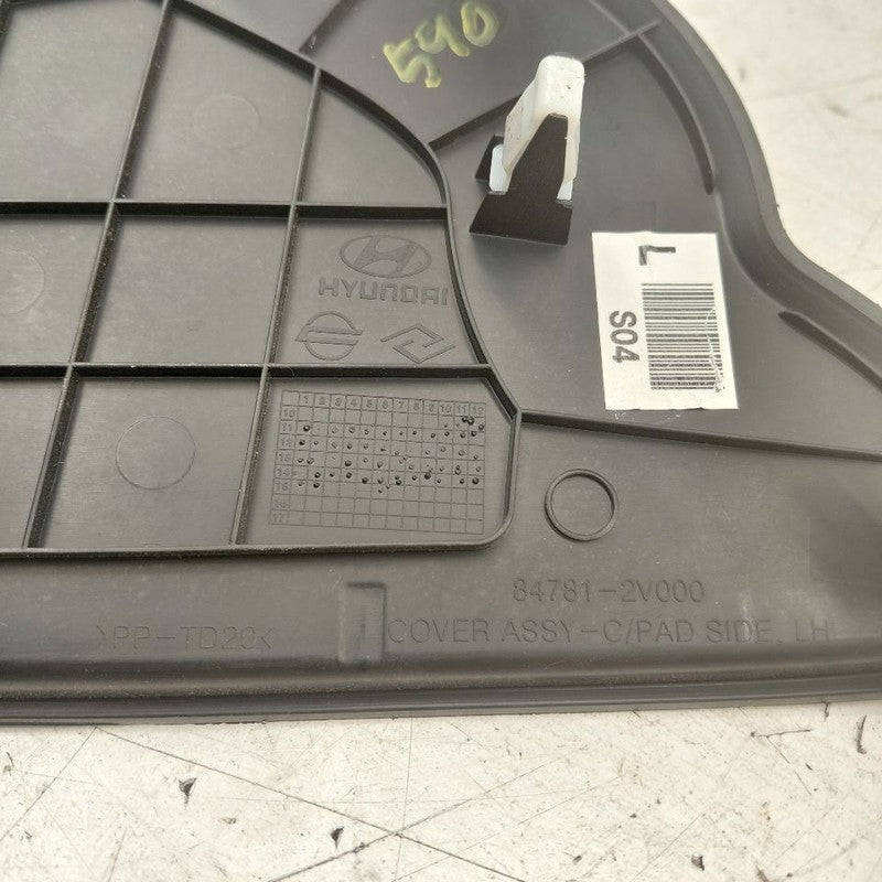 Hyundai Veloster Dash Side Cover Left Driver Trim Panel  2017 2016 201