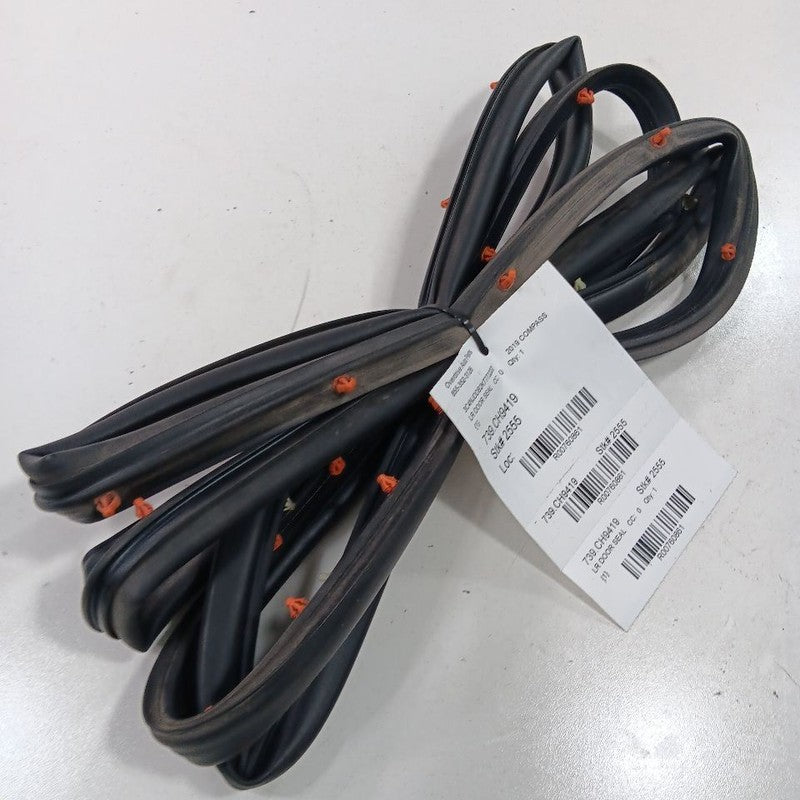 Jeep Compass On Door Seal Rubber Left Driver Rear Back  2018 2019 2020 2021