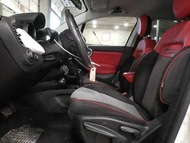 Passenger Right Side View Door Mirror Electric 4 Door X Model  16-17 FIAT 500
